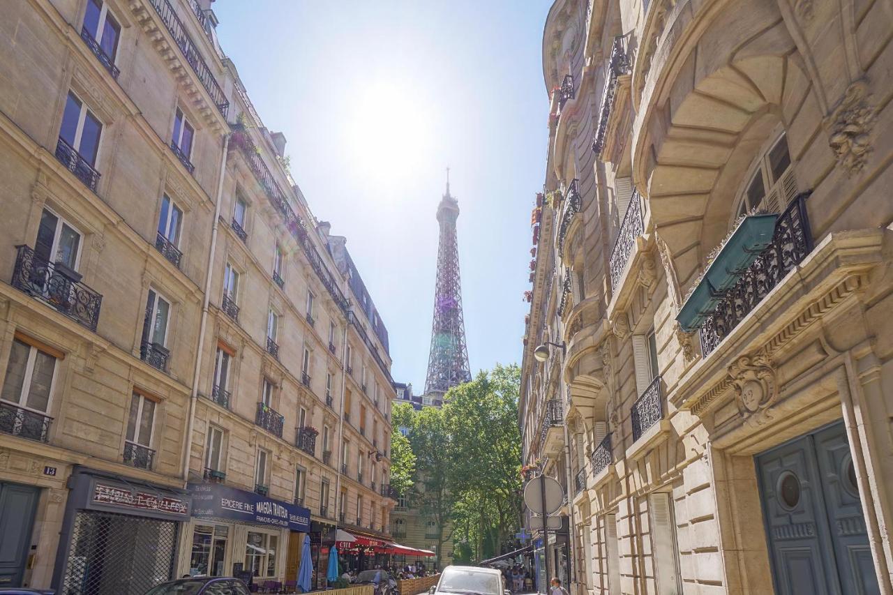 Suite Raphael Tour Eiffel Paris Exteriör bild